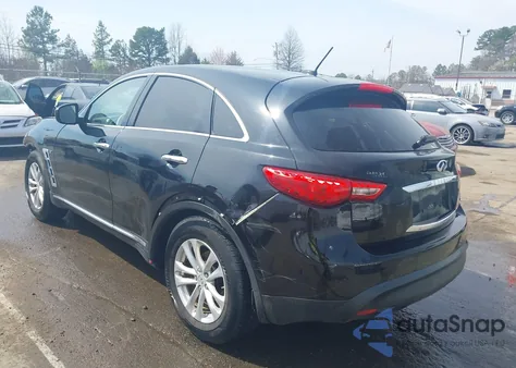 2017 Infiniti Qx70 from USA, damaged, VIN JN8CS1MW0HM414433